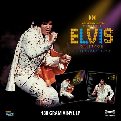Elvis On Stage February 1973 (Black Vinyl LP)