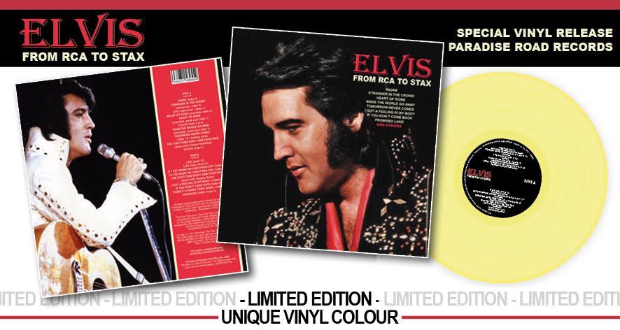 ELVIS - FROM RCA TO STAX (VINYL RELEASE)