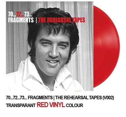 70...72...73... FRAGMENTS  THE REHEARSAL TAPES - RED VINYL