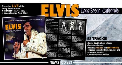 ELVIS LONG BEACH, CALIFORNIA (2 CD-SET)