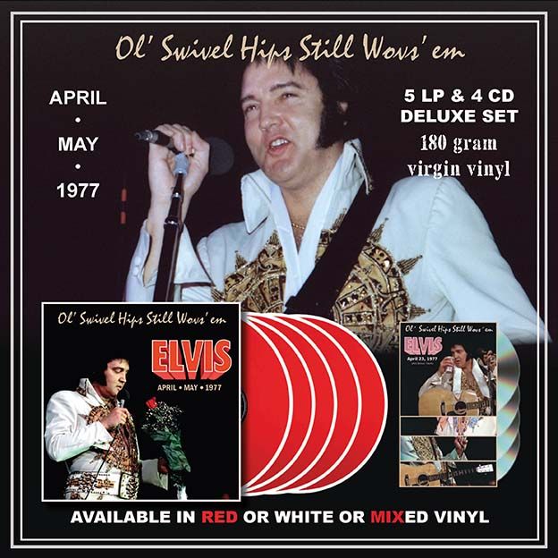 Ol’ Swivel Hips Still Wovs’ em (Red Vinyl 5 LP + 4 CD DELUXE BOX SET)