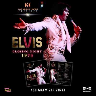 ‘LAS VEGAS – CLOSING NIGHT 1973’ - Clear Vinyl