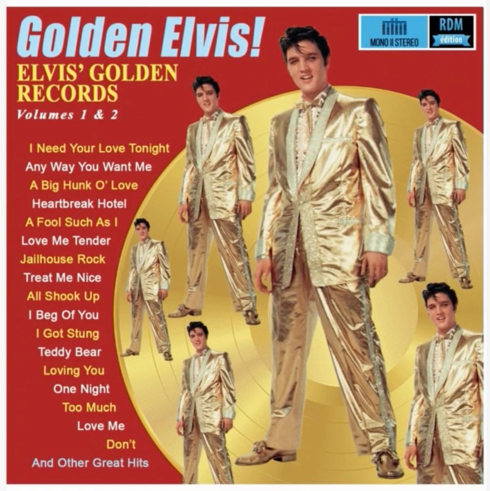 ​Golden Elvis! Elvis&#39; golden records volumes 1 &amp; 2