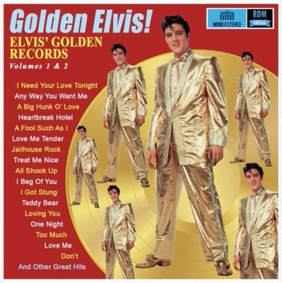 ​Golden Elvis! Elvis&#39; golden records volumes 1 &amp; 2