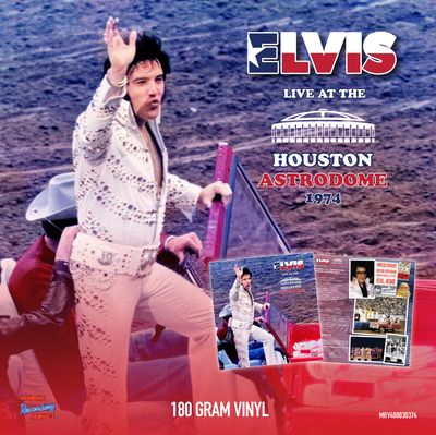 LIVE AT THE HOUSTON ASTRODOME 1974 -CLEAR VINYL
