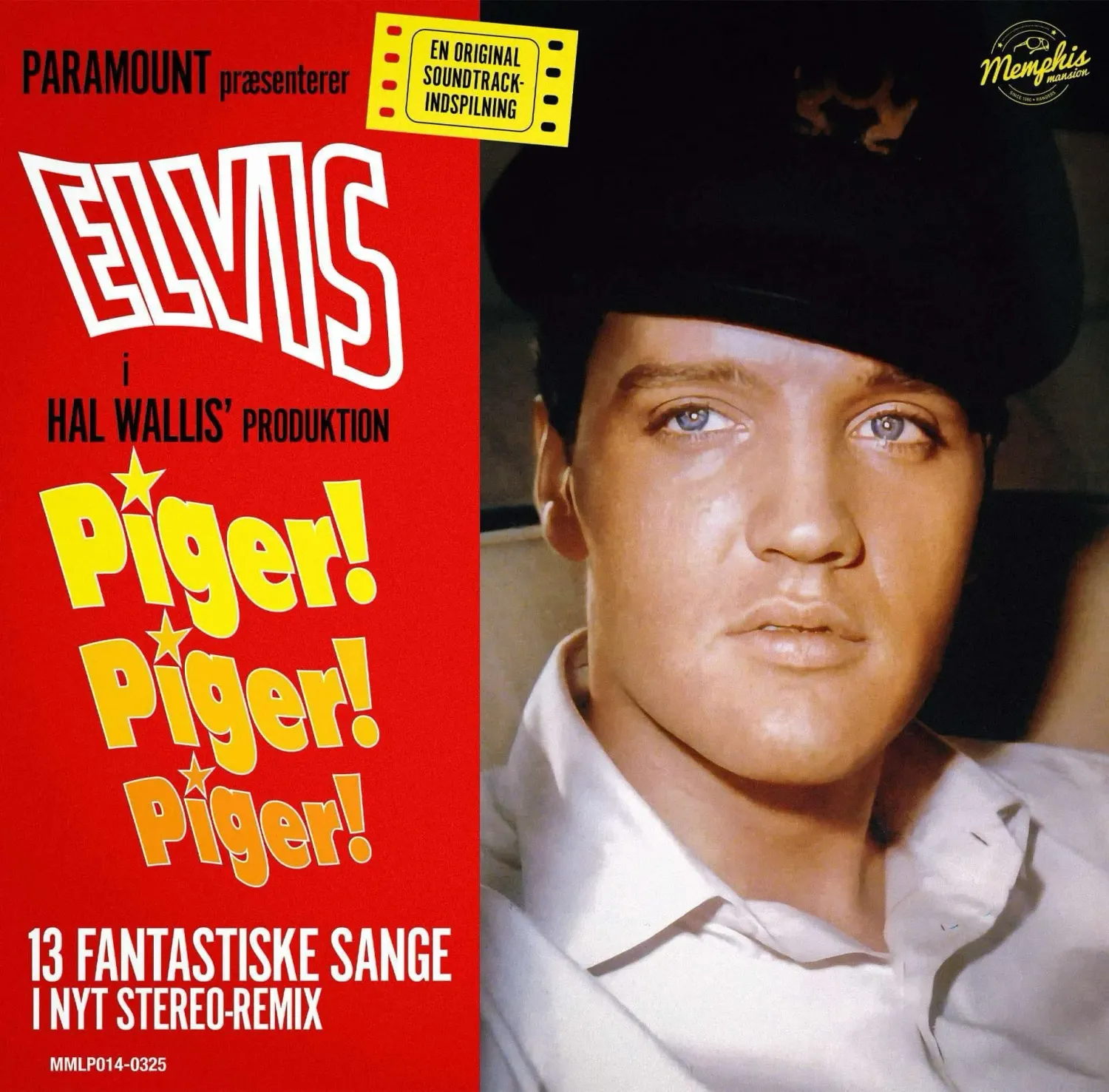 Piger! Piger! Piger! - 33RPM Yellow Vinyl Memphis Mansion Label