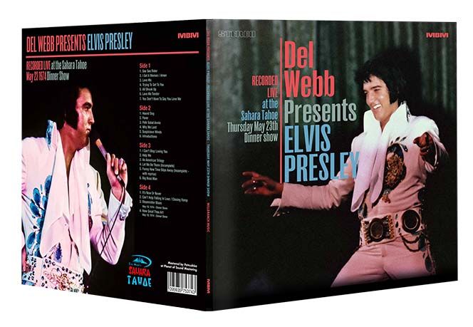 DEL WEBB PRESENTS ELVIS PRESLEY - BLACK VINYL