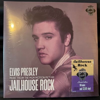 MUSIC FROM THE MGM MOTION PICTURE “JAILHOUSE ROCK”   PURPLE  &amp; CLEAR VINYL