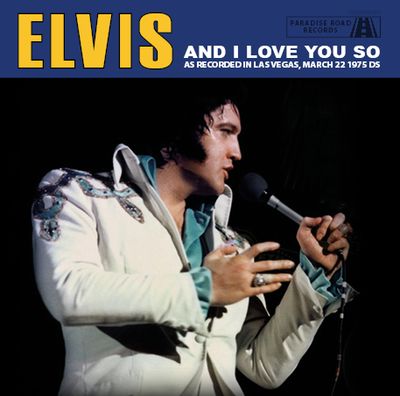 AND I LOVE YOU SO