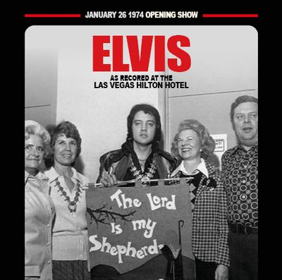 JANUARY 26 1974 OPENING SHOW ELVIS AS RECORDED AT THE LAS VEGAS HILTON