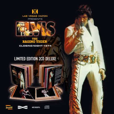 ‘LAS VEGAS – ‘THE RAGING TIGER’ CLOSING NIGHT 1974’  -Delux 2 CD