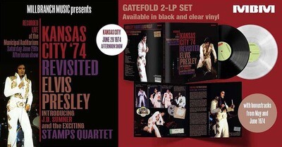 KANSAS CITY REVISITED AFTERNOON SHOW (MBM LSP 2974) 2-LP-SET CLEAR VINYL