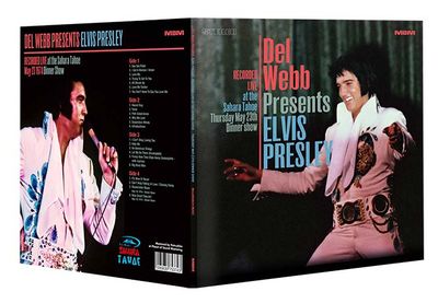 DEL WEBB PRESENTS ELVIS PRESLEY - BLACK VINYL
