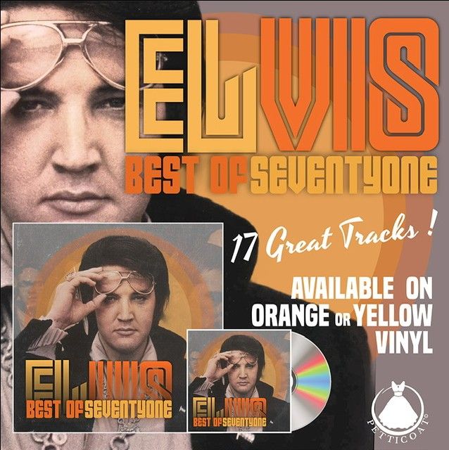 Elvis - Best Of Seventy One  - Orange Vinyl + CD