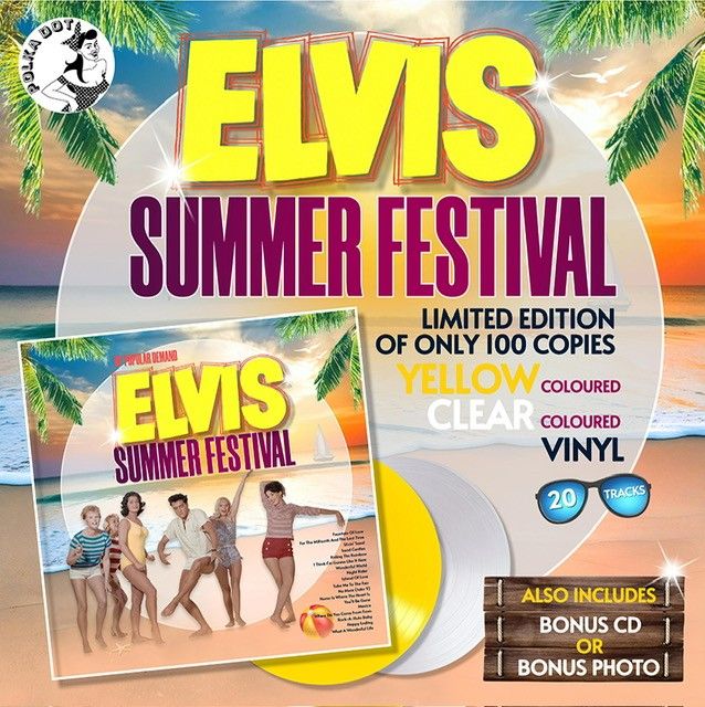 ​Elvis – Summer Festival -Yellow VInyl