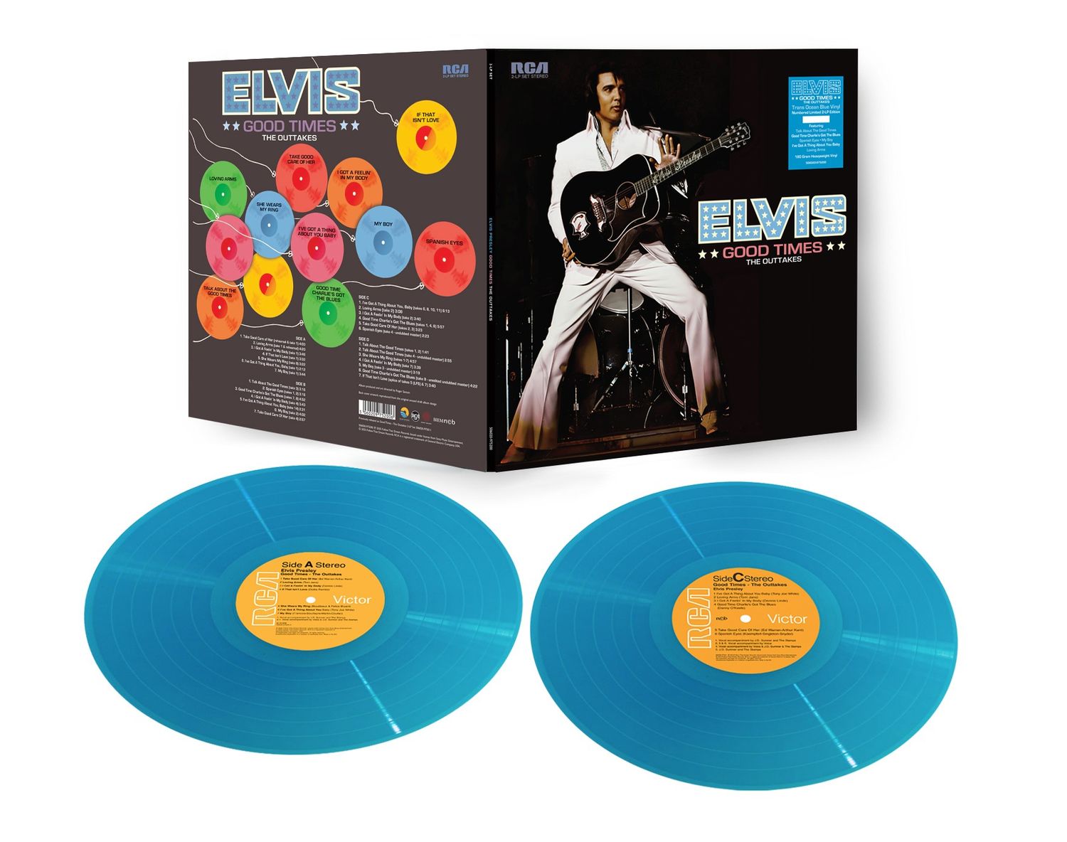 Good Times -The Outtakes FTD 2 LP Set Ltd Edition-Numbered Blue Vinyl