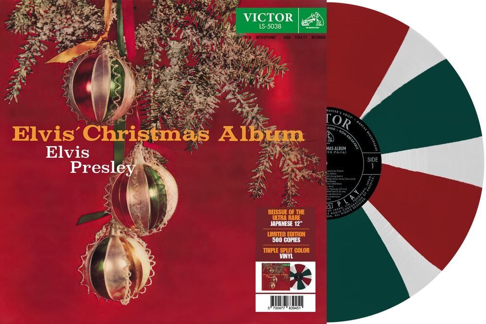 Elvis Christmas Album Japanese Reissue