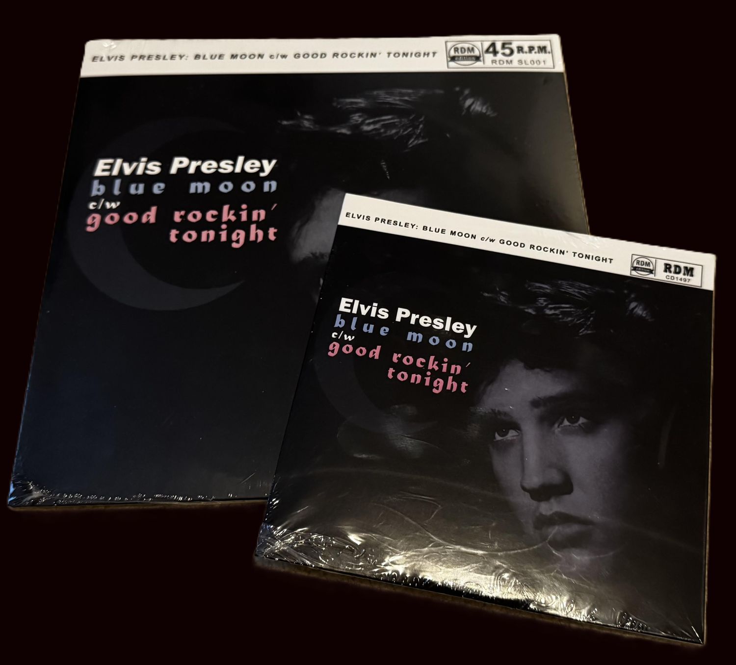 Blue Moon (Clear Vinyl) + Blue Moon (CD) Mono II Stereo