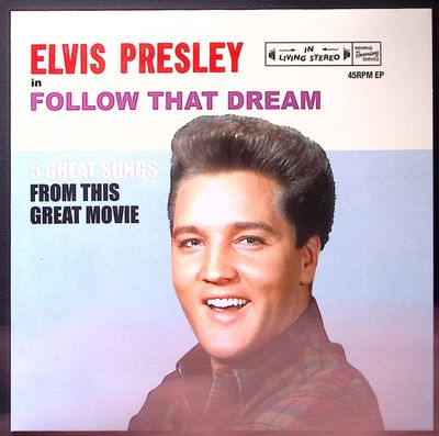 Elvis Presley - Follow That Dream (7inch, EP, Black Vinyl)