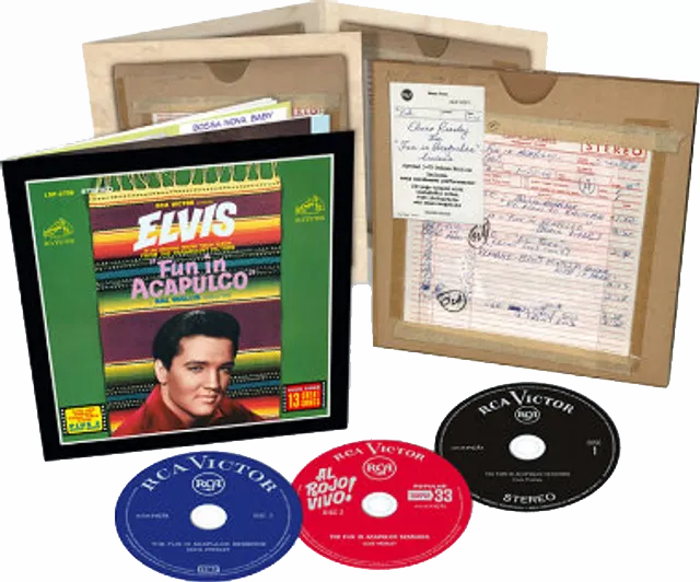 Elvis: The Fun In Acapulco Sessions 3 CD Box Set from FTD (Elvis Presley)