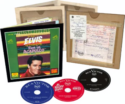 Elvis: The Fun In Acapulco Sessions 3 CD Box Set from FTD (Elvis Presley)