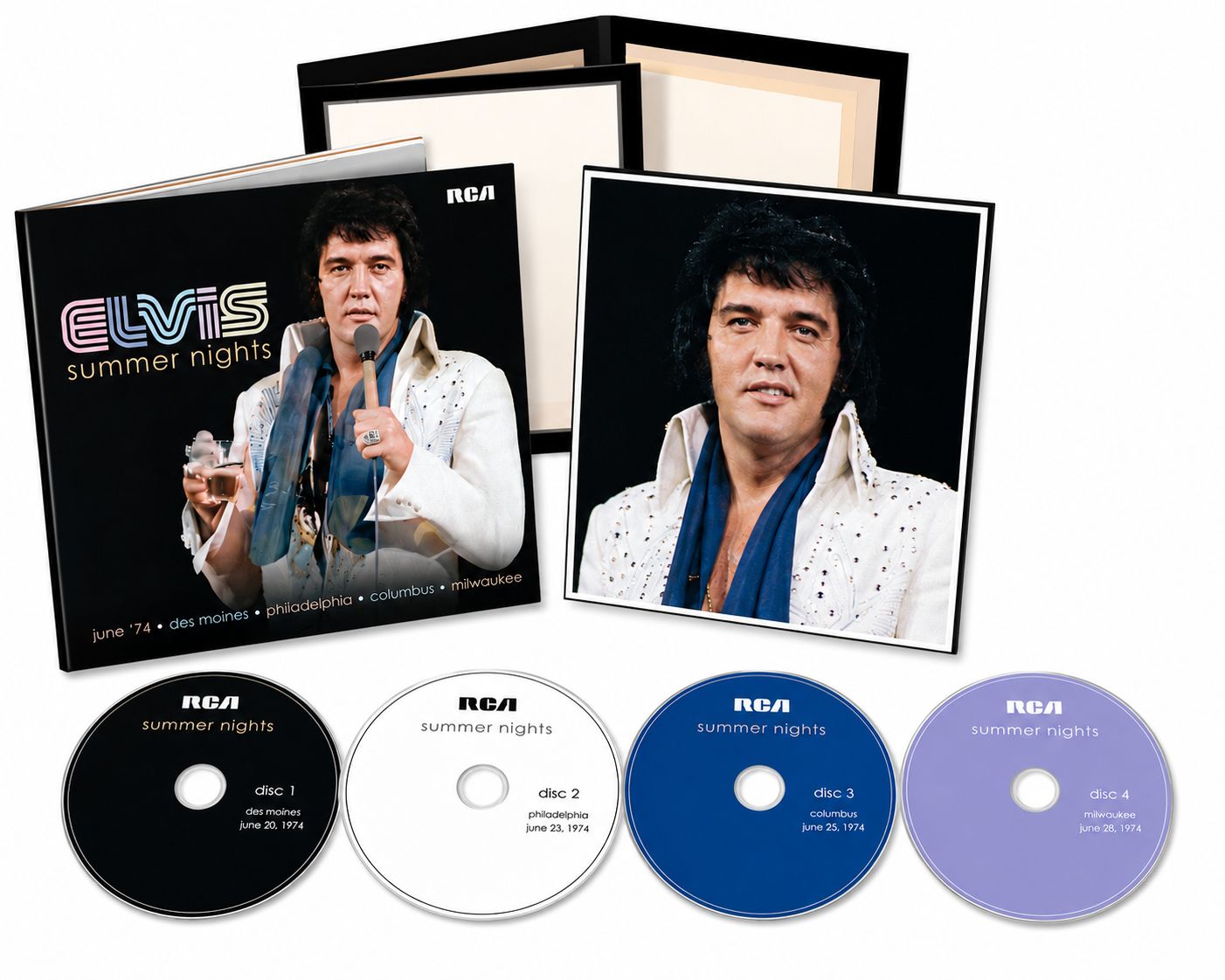 Elvis Summer Nights June '74 -  FTD 4 CD Set