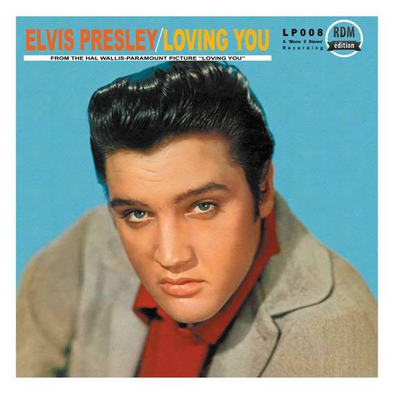 Elvis 10" LP LOVING YOU Blue VInyl Mono II Stereo