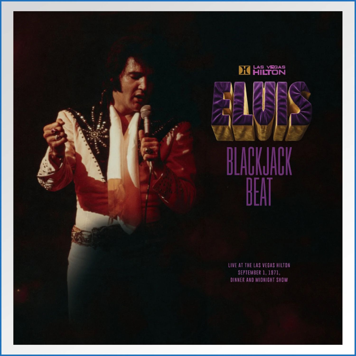Elvis Blackjack Beat 2LP/2CD Purple  Vinyl