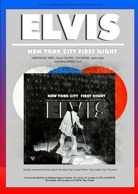 New York City First Night -2LP RED VINYL