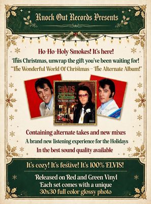The Wonderful World of Christmas: The Alternate Album - Red Vinyl LP