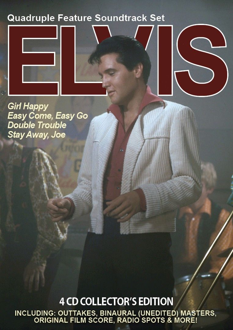 ELVIS QUADRUPLE FEATURE SOUNDTRACK SET - 4 CD DELUXE EDITION