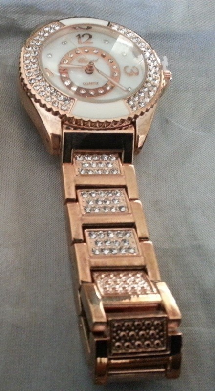 Rose Gold Plated Ladies Fashion watches