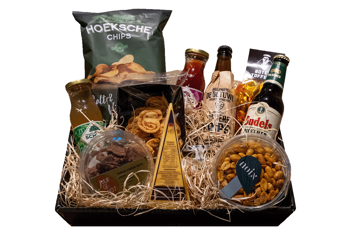 Cadeaupakket 'Hap-Snap-Slok'