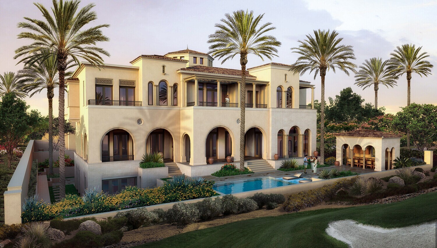 Villa exterior