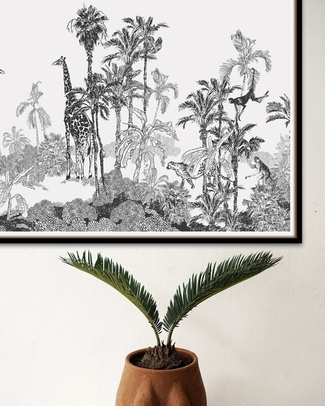 SAFARI LANDSCAPE | ART PRINT