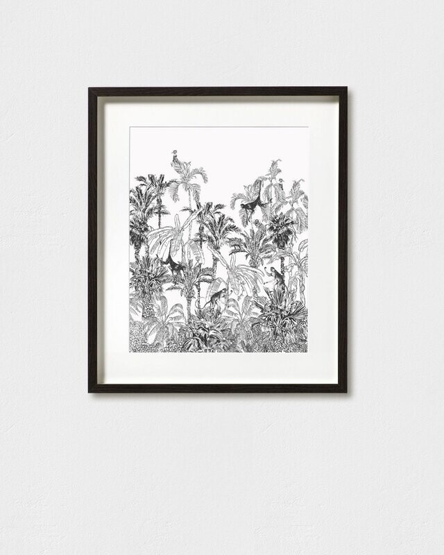 MONKEYS ON THE EDGE | ART PRINT