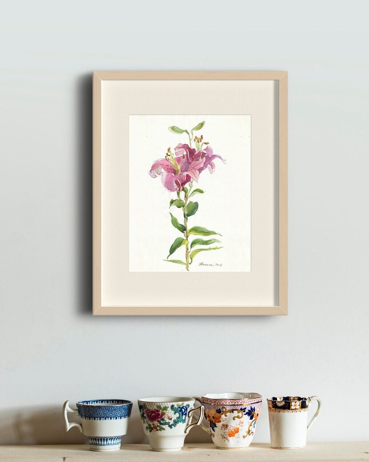 PINK LILY | ART PRINT