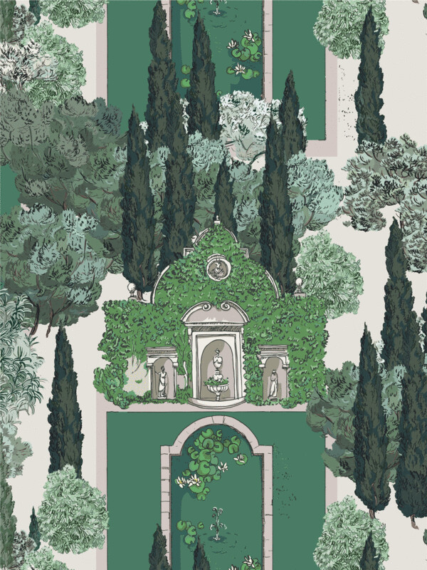 ITALIAN PARK | SEAMLESS PATTERN