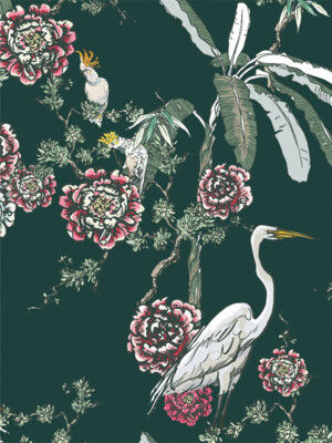 MIDNIGHT CHINOISERIE | SEAMLESS PATTERN