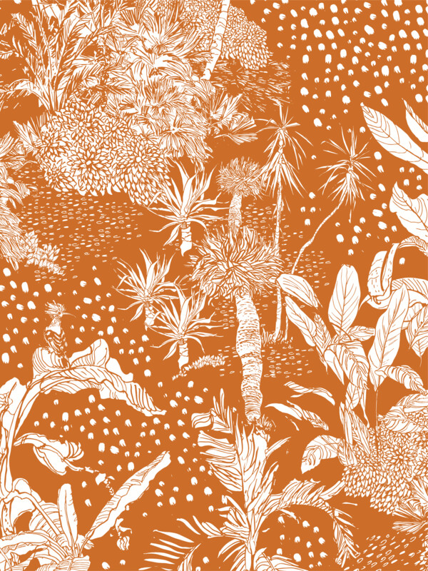 DOTS IN JUNGLE | SEAMLESS PATTERN