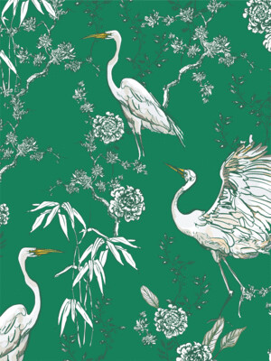 GREEN AND WHITE | SEAMLESS PATTERN