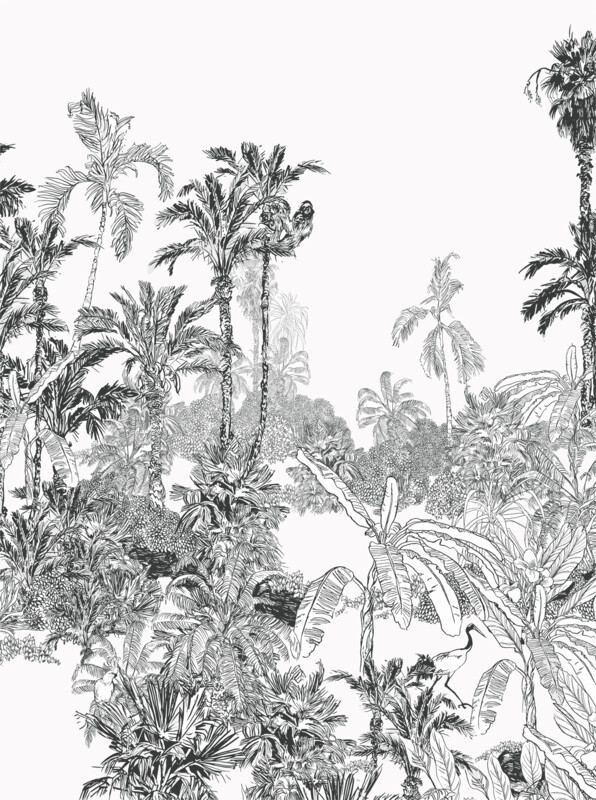 TROPICAL SCENERY | SEAMLESS PANORAMA