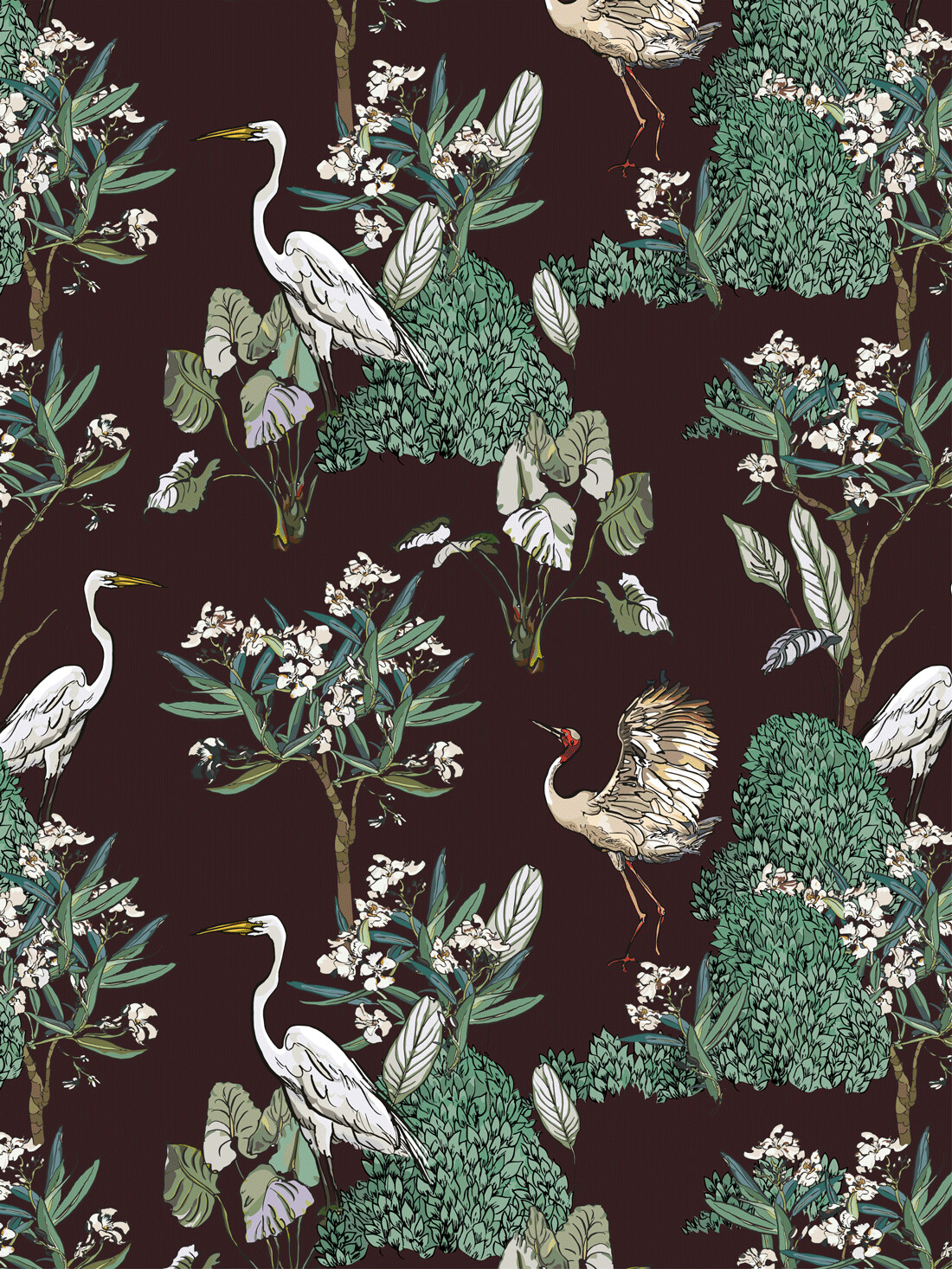 BLOOMING GARDEN | SEAMLESS PATTERN