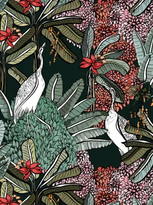 INDIAN JUNGLE | SEAMLESS PATTERN INDIAN JUNGLE | SEAMLESS PATTERN