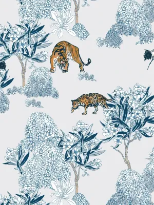 PORCELAIN BLUE | SEAMLESS PATTERN