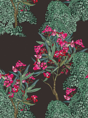 OLEANDER GARDEN | SEAMLESS PATTERN OLEANDER GARDEN | SEAMLESS PATTERN