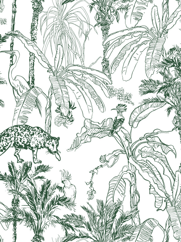 PALM CANOPY | SEAMLESS PATTERN