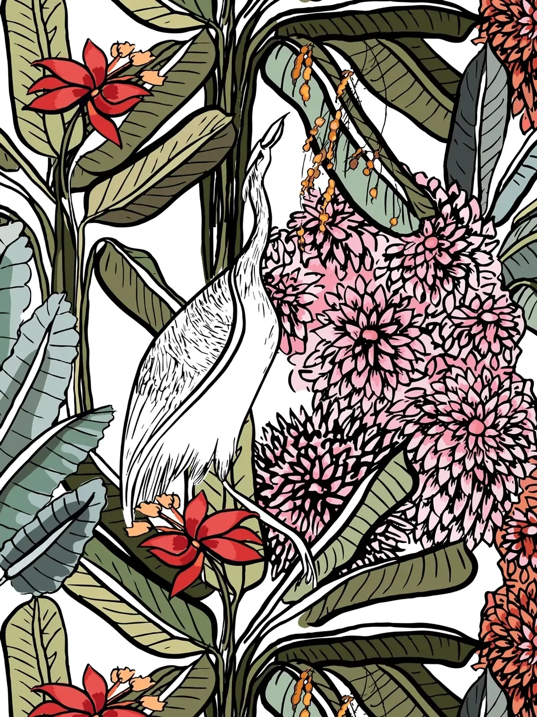 COLORFUL FLORAL | SEAMLESS PATTERN COLORFUL FLORAL | SEAMLESS PATTERN