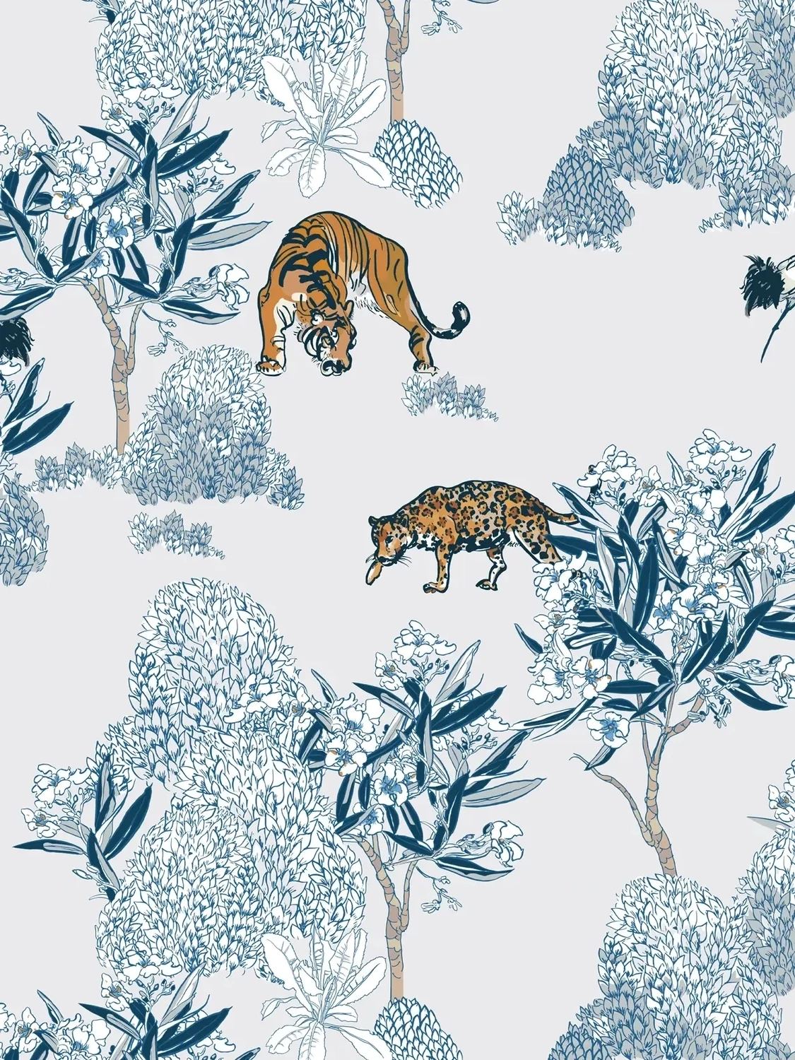 PORCELAIN BLUE | SEAMLESS PATTERN PORCELAIN BLUE | SEAMLESS PATTERN