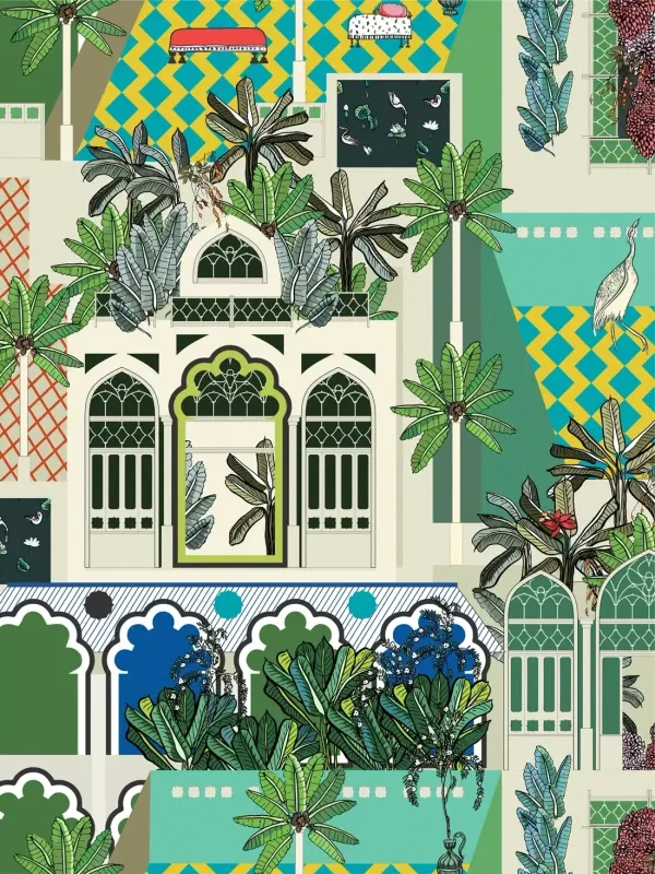 MAHARAJA´S SECRET GARDEN | SEAMLESS PATTERN